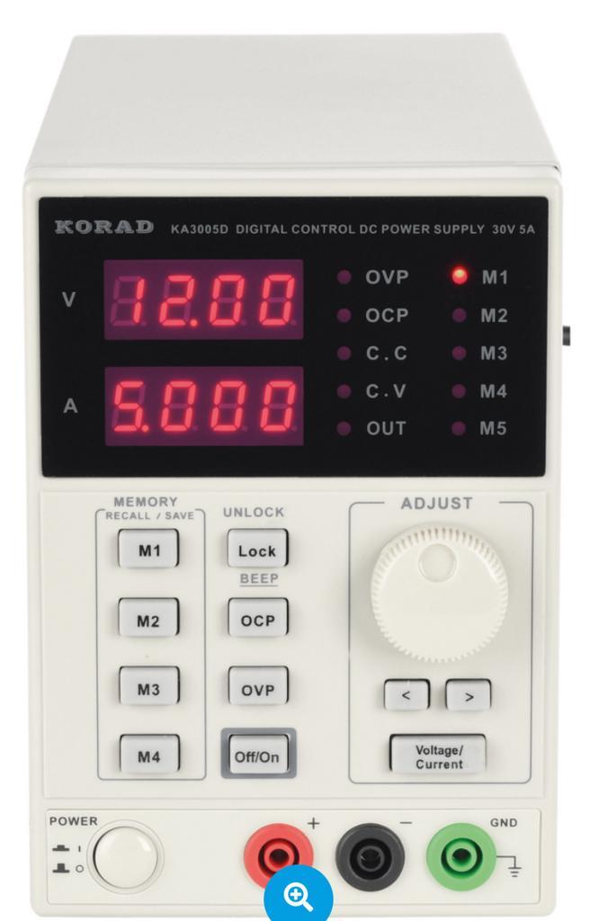 KORAD labvoeding KA3005D, Doe-het-zelf en Verbouw, Meetapparatuur, Zo goed als nieuw, Elektriciteit, Ophalen