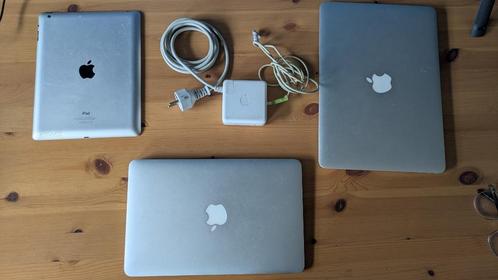 COMBI-DEAL! 2 MacBook Air (2012) + iPad 4th Gen (2012), Computers en Software, Apple Macbooks, Gebruikt, MacBook Air, 13 inch