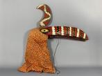 180845 Afrikaans Bozo vogel marionet uit Mali, Antiek en Kunst, Ophalen of Verzenden