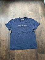 Tommy Hilfiger shirt donkerblauw maat S, Blauw, Ophalen of Verzenden, Zo goed als nieuw, Korte mouw
