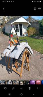 Aangepaste westernzadel, Dieren en Toebehoren, Paarden en Pony's | Zadels, Ophalen of Verzenden, Zo goed als nieuw, Overige soorten