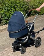 Joolz Geo Earth II donkerblauw/cognac, Ophalen, Gebruikt, Kinderwagen, Verstelbare duwstang
