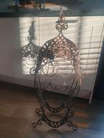 Metalen wijnrek, Ophalen, Zo goed als nieuw, Metaal, 75 cm of meer