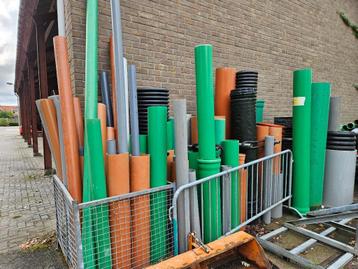 Te koop restanten PVC buis 125 t/m 630 mm beschikbaar voor biedingen
