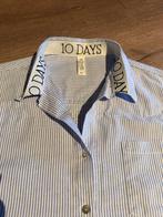 gestreepte oversized blouse 10days XS 3840 blouse 10 days, Maat 38/40 (M), Blauw, 10days, Ophalen of Verzenden