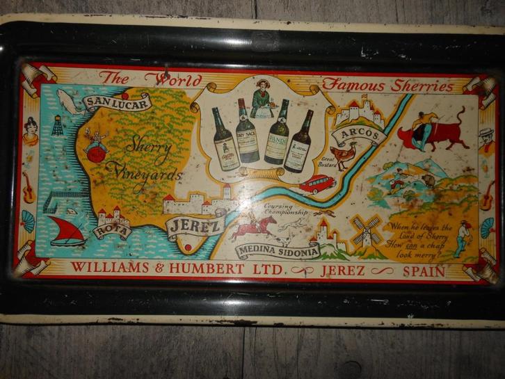 Serveerblad, Verzamelen, Merken en Reclamevoorwerpen, Gebruikt, Reclamebord, Ophalen