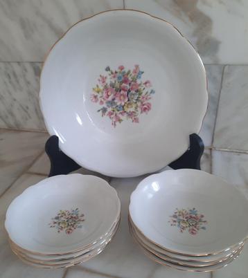 Dessertservies - Limoges Veritable porcelaine beschikbaar voor biedingen