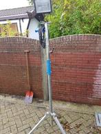 Bouwlamp met statief uitschuifbaar 300 wat, Doe-het-zelf en Verbouw, Ophalen, Gebruikt, Met statief, Lamp met armatuur
