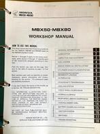 Honda MBX50 MBX80 1983 Service Manual, Verzenden, Honda