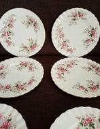 Royal Albert, Lavender Rose gebaksbordjes x 6, Ophalen of Verzenden, Gebruikt, Porselein, Bord of Schaal