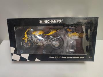 Minichamps: Honda RC211V - Tohru Ukawa - MotoGP 2003 beschikbaar voor biedingen
