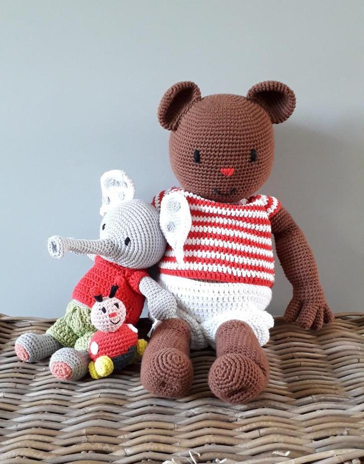 Haakpatronen Grote Bobbi, Ollie, Stip, Boekje Bobbi, Hobby en Vrije tijd, Breien en Haken, Nieuw, Haken, Patroon of Boek, Verzenden