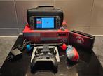 Nintendo Switch V2 + grip + hoes + 128gb + pro controller, Spelcomputers en Games, Spelcomputers | Nintendo Switch, Ophalen of Verzenden