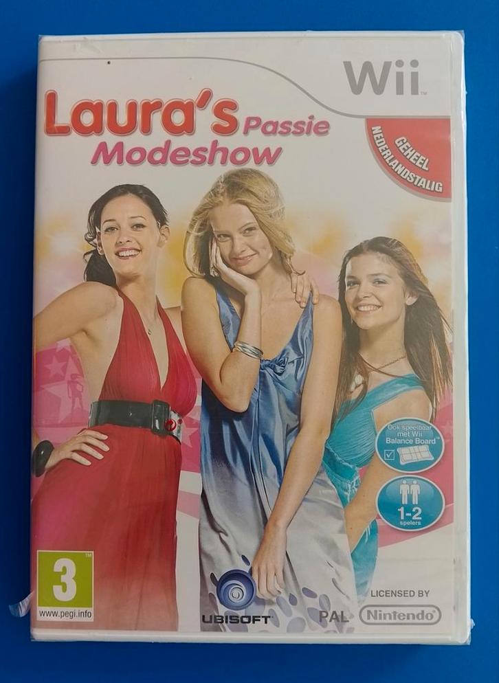 Laura's Passie Modeshow - Nintendo Wii - Nieuw!, Verzamelen, Poppenhuizen en Toebehoren, Nieuw, Overige typen, Ophalen of Verzenden