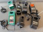 Opladers / acculaders Makita Bosch Hitachi Panasonic Python, Doe-het-zelf en Verbouw, Ophalen of Verzenden, Gebruikt