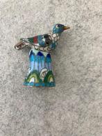 vingerhoedje vogel cloisonne, Verzenden, Zo goed als nieuw, Overige materialen