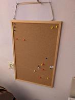 Prikbord van kurk, Huis en Inrichting, Woonaccessoires | Memoborden, Ophalen, Zo goed als nieuw