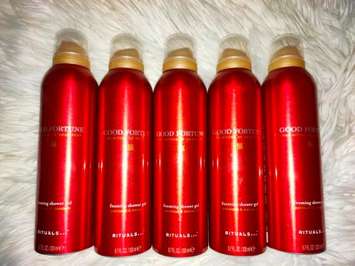 5x Rituals Douchefoams Douchegel Foam Good Fortune Shower, Sieraden, Tassen en Uiterlijk, Uiterlijk | Lichaamsverzorging, Nieuw