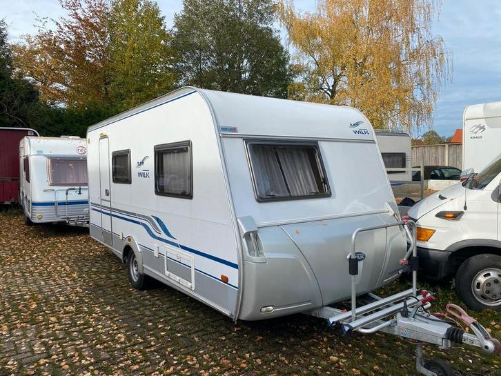 Bj 2007 wilk*** opbouw 450 prijs €6500,00 mover, Caravans en Kamperen, Caravans, Particulier, tot en met 4, 1000 - 1250 kg, Rondzit