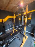 Te koop! Complete homegym!, Ophalen, Zo goed als nieuw, Fitnessbank