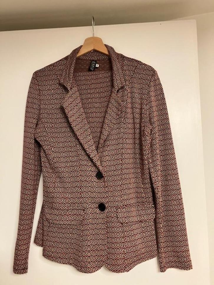 IZ NAIZ damespak travelstof M, Kleding | Dames, Jasjes, Kostuums en Pakken, Gedragen, Kostuum of Pak, Maat 38/40 (M), Overige kleuren