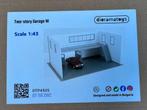 diorama garage 1:43 NIEUW ! C4F, Hobby en Vrije tijd, Modelauto's | 1:43, Overige merken, DT, Auto, Nieuw
