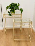 Vintage Plantentafeltje Brocante Stijl, Ophalen of Verzenden