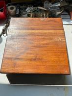 Handgemaakte Teakhouten Snijplank 30x30x5cm, Ophalen of Verzenden, Nieuw
