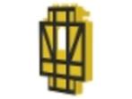 Lego Castle Stenen 2x5x6 Panel Geel Wall with Zwarte Strepen, Kinderen en Baby's, Speelgoed | Duplo en Lego, Ophalen of Verzenden
