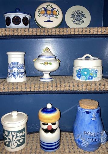 Diverse Potten met Deksels Nymolle Goebel Schoonhoven € 4,95 beschikbaar voor biedingen