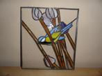 glas in lood, Ophalen, Gevelraam of Ruit, Minder dan 80 cm, Nieuw