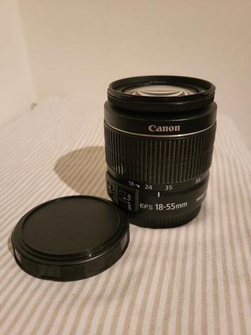 Canon EFS zoom lens 18-55mm IS II f3.5-5.6 met stabilizer