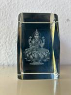 Glazen Press papier van Hindoe Godin Lakshmi, Antiek en Kunst, Ophalen of Verzenden
