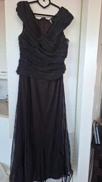 Lange zwarte avondjurk, Kleding | Dames, Zwart, Maat 42/44 (L), Mariposa, Ophalen of Verzenden