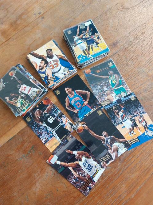 NBA - 1993/94 Stadium Club - base (98x), Hobby en Vrije tijd, Stickers en Plaatjes, Zo goed als nieuw, Meerdere plaatjes, Ophalen of Verzenden