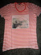 T-shirt Jack & Jones, maat M, rood-wit gestreept, Maat 48/50 (M), Ophalen of Verzenden, Gedragen, Rood