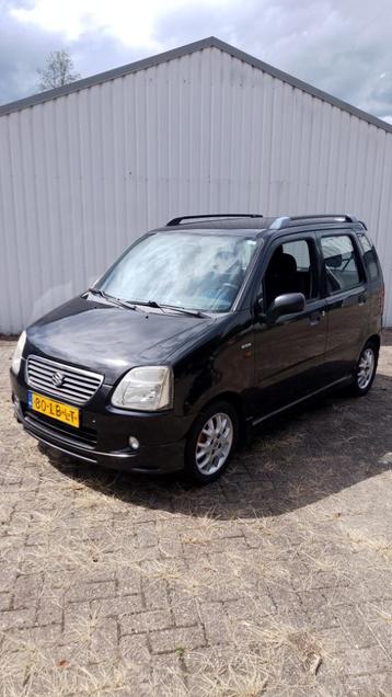 Suzuki Wagon R+1.3 '02 Zwart 'Special' ALLE OPTIES&GOEDKOOP! beschikbaar voor biedingen