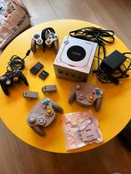 Nintendo gamecube met veel accesoires en spellen, Gebruikt, Met games, Ophalen of Verzenden, Met 3 controllers of meer
