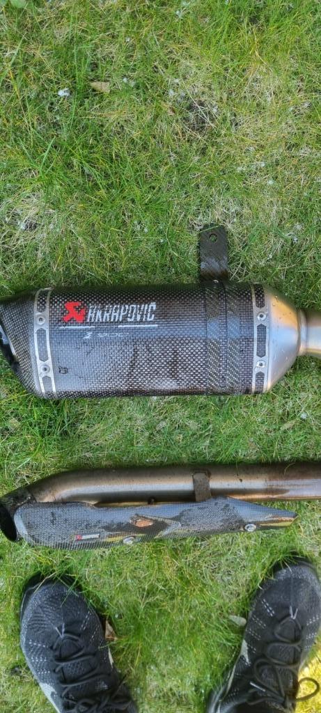Kawasaki Z900 Akrapovic demper 2017-2019, Motoren, Onderdelen | Kawasaki, Gebruikt, Ophalen