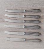 6 gero 763 mono blok diner messen  5x gekarteld  1x glad, Ophalen of Verzenden