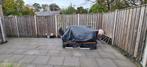 Standaard hout-beton schutting, Tuin en Terras, Ophalen, 6 meter of meer, Hout, 1 tot 2 meter