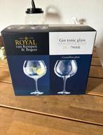 Royal van Kempen & Begeer 2 Gin Tonic glazen NIEUW, Verzamelen, Glas en Borrelglaasjes, Ophalen of Verzenden, Nieuw, Overige typen
