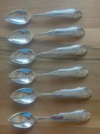6 Biedermeier verzilverde lepels Gemerkt~ DE ~ SOLA~ 100 ~, Antiek en Kunst, Antiek | Bestek, Ophalen of Verzenden