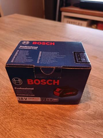 Bosch ProCORE18V 5.5Ah Professional beschikbaar voor biedingen