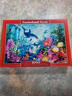 Mooie puzzel met dolfijnen, Gebruikt, Ophalen of Verzenden, 500 t/m 1500 stukjes, Legpuzzel
