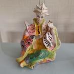 Oude Geisha in keramiek., Antiek en Kunst, Antiek | Porselein, Ophalen of Verzenden