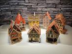 7x vakwerkhuis Duits huis N spoor modeltrein 1:160, Hobby en Vrije tijd, Modeltreinen | N-Spoor, Overige merken, Gebruikt, Gelijkstroom of Wisselstroom