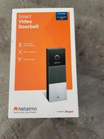 Netatmo smart video deurbel, Huis en Inrichting, Deurbellen, Ophalen of Verzenden, Ingebouwde camera, Zo goed als nieuw, Bedraad