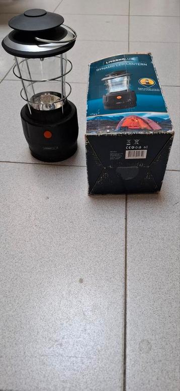 LivarnoLux Dynamo LED Lantaarn - Zo Goed Als Nieuw beschikbaar voor biedingen