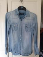 Denim spijkerblouse dames BUDDHA TO BUDDHA mt S, Blauw, BUDDHA TO BUDDHA, Ophalen of Verzenden, Zo goed als nieuw